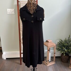 Loft Outlet knit dress size M black